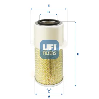 Фільтр повітряний UFI FILTERS 2787800