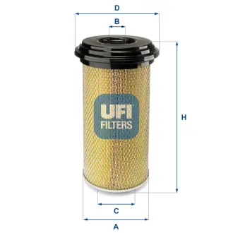 Фільтр повітряний UFI FILTERS 2788900
