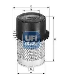 Фільтр повітряний UFI FILTERS 2790200