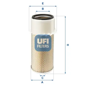 Фільтр повітряний UFI FILTERS 2793100