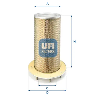 Фільтр повітряний UFI FILTERS 2798500