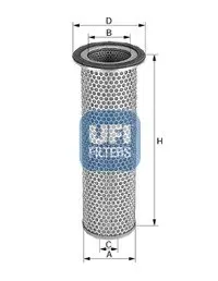 Фільтр повітряний UFI FILTERS 2799400