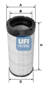 Фільтр повітряний UFI FILTERS 27B9200