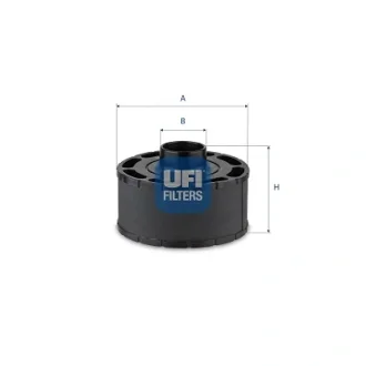 Фільтр повітряний 138x215x63,5 FOGO FDR 20 M3S, FDR 40 M3S INGERSOLL RAND G 33R SDMO J24M, J33, J33K, J44K UFI FILTERS 27F1500