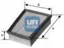 Фільтр повітряний UFI FILTERS 30.712.00 (фото 1)