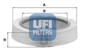 Фільтр повітряний UFI FILTERS 3080800