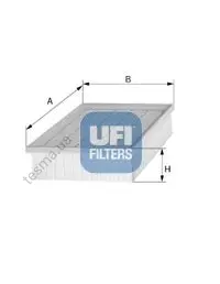 Фильтр воздушный UFI FILTERS 3092700 (фото 1)