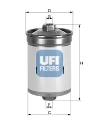 Фільтр паливний UFI FILTERS 3153100