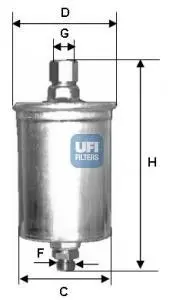 Фильтр топливный UFI FILTERS 3157700