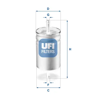 Фільтр паливний UFI FILTERS 3161100