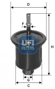 Фільтр паливний UFI FILTERS 31.731.00