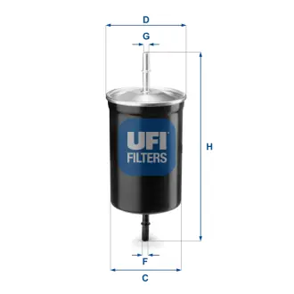 Фільтр паливний UFI FILTERS 31.747.00
