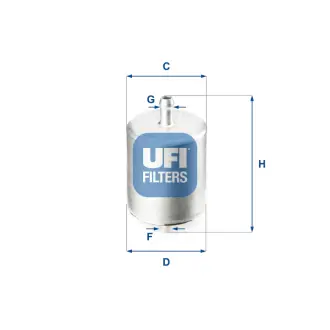 Фильтр топливный UFI FILTERS 3176000