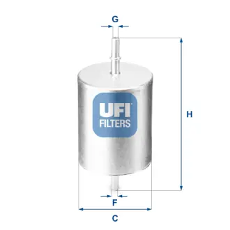 Фільтр паливний UFI FILTERS 31.817.00
