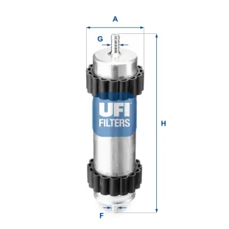Фільтр паливний UFI FILTERS 31.946.00
