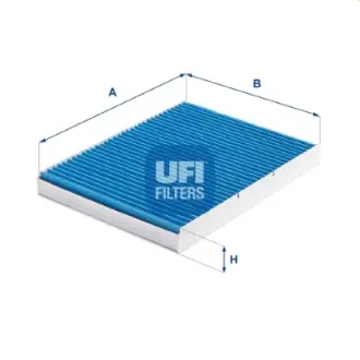 Фільтр салону, вугільний антибактеріальний UFI FILTERS 34.109.00