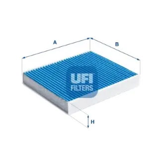 Фільтр салону, вугільний антибактеріальний UFI FILTERS 34.136.00