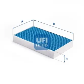 Фильтр салона, угольный антибактериальный UFI FILTERS 34.217.00
