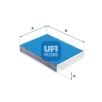 Фільтр салону, вугільний антибактеріальний UFI FILTERS 34.257.00