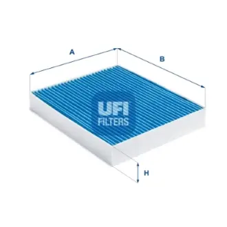 Фільтр салону, вугільний антибактеріальний UFI FILTERS 34.289.00