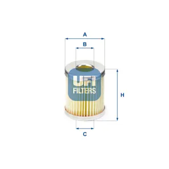 Фільтр паливний UFI FILTERS 4600800