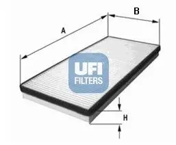 Фильтр салона UFI FILTERS 53.054.00