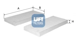 Фiльтр салону UFI FILTERS 5323900