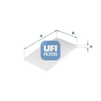 Фільтр салону UFI FILTERS 53.322.00