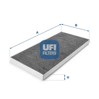 Фільтр салону вугільний UFI FILTERS 54.128.00