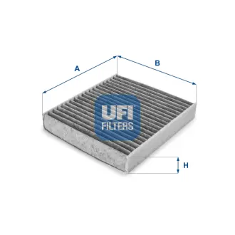 Фільтр салону вугільний UFI FILTERS 54.158.00