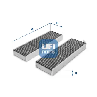 Фільтр салону Citroen Berlingo / C4 / Peugeot Partner /5008 / 508 / Expert (СПЕЦВИКУП) UFI FILTERS 5417200