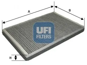 Фiльтр салону UFI FILTERS 54.174.00