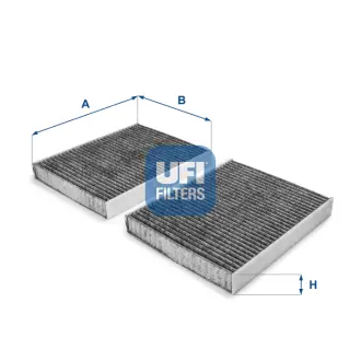 Фiльтр салону UFI FILTERS 54.231.00