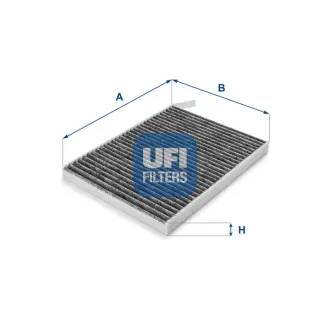 Фільтр салону вугільний UFI FILTERS 54.233.00