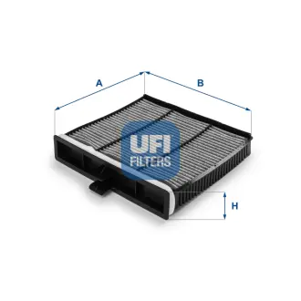 Фільтр салону вугільний UFI FILTERS 54.237.00