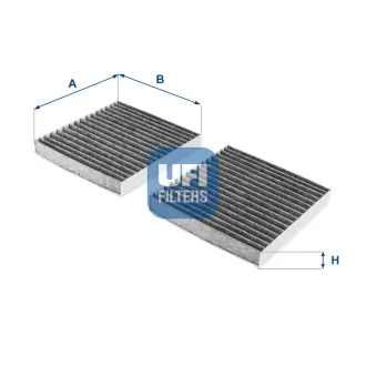 Фiльтр салону UFI FILTERS 54.241.00