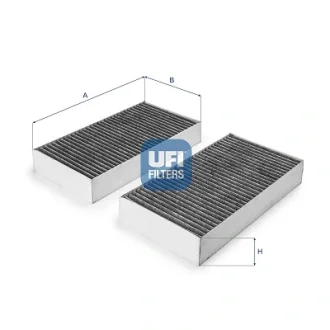 Фільтр салону вугільний UFI FILTERS 5439400