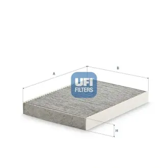 Фільтр салону вугільний UFI FILTERS 54.516.00