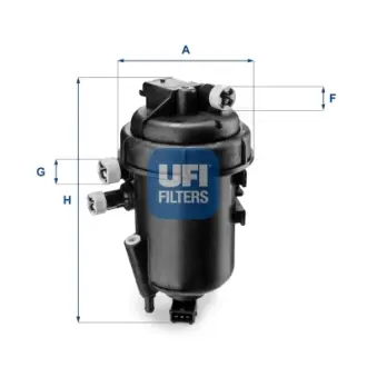 Фільтр паливний UFI FILTERS 55.112.00