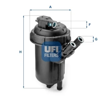 Корпус паливного фільтра UFI FILTERS 5511400