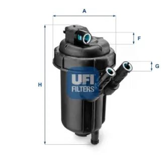 Фільтр паливний UFI FILTERS 5511600