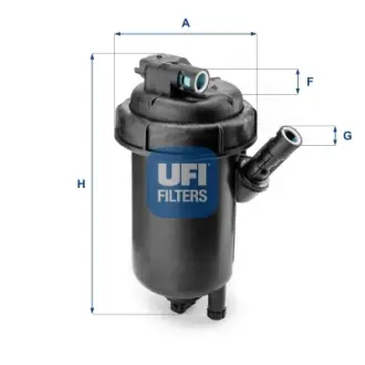 Фільтр паливний UFI FILTERS 5512000