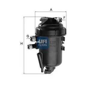 Фильтр топливный UFI FILTERS 5512500