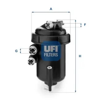 Фільтр паливний UFI FILTERS 5512700
