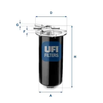 Фільтр паливний UFI FILTERS 5541101
