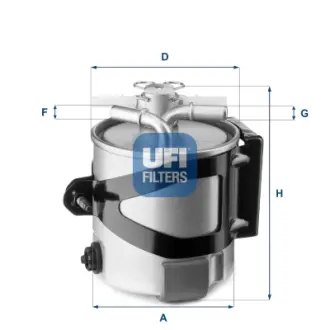 Фильтр топливный UFI FILTERS 5543000