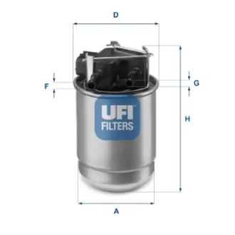 Фільтр паливний UFI FILTERS 55.517.00