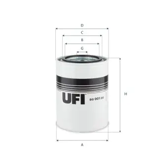 Фільтр гідравлічний АКПП UFI FILTERS 8000100