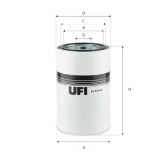 Фільтр гідравлічний АКПП UFI FILTERS 8001300