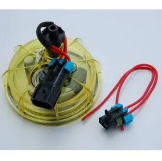 Separator heater with bowl. Колба сепаратора топлива с подогревом 24В UNITRUCK UT9009